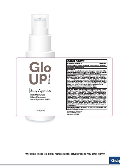 Glo Up Chicago Daily Moisturizer Mineral Sunscreen Broad Spectrum Spf30 2 Fl Oz (60ml) (27.60a Glo Up Llc)